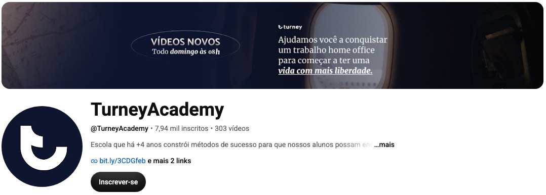 Canal TurneyAcademy no YouTube
